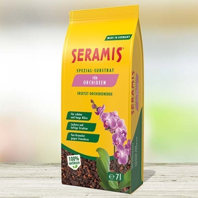 Субстрат Seramis (серамис) для орхідей 7 л (кора + крупний сераміс ...