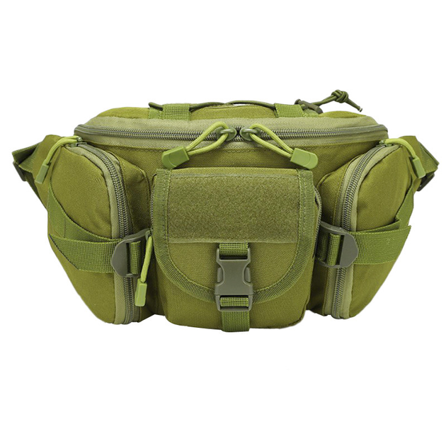 Сумка тактическая на пояс AOKALI Outdoor D05 6L Green - изображение 1