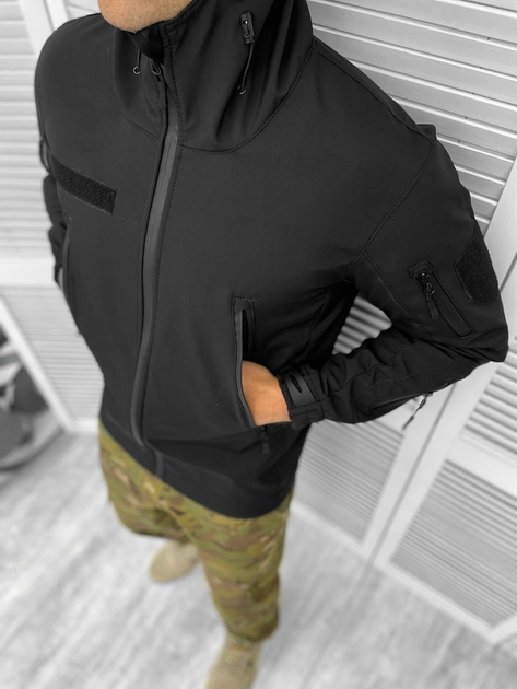 Тактическая куртка Elite Soft Shell Black S - изображение 2