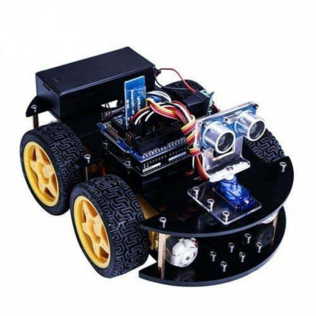 Четвероногий микро-робот на Arduino