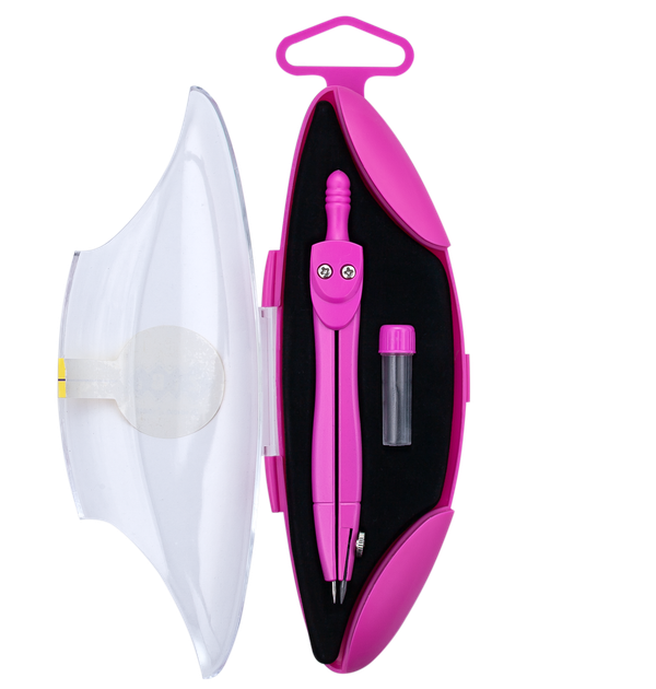 Циркуль ZiBi Kids Line Start Neon в твердом футляре Розовый (ZB.5323NS-10) - Фото 2 Циркуль ZiBi Kids Line Start Neon в твердом футляре Розовый (ZB.5323NS-10) - изображение 2