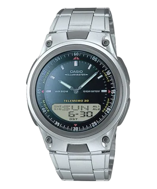 Черные с серебристым стрелками являются наручные часы модели Casio AW-80D-1AVES. - Фото 3 Черные с серебристым стрелками являются наручные часы модели Casio AW-80D-1AVES. - изображение 3