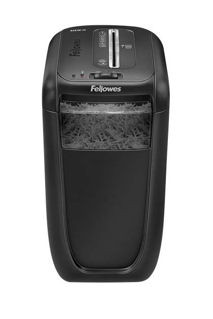 Знищувач документів Fellowes 60Cs 10 аркушів 4х40 мм 22л (f.U4606101) - Фото 3 Знищувач документів Fellowes 60Cs 10 аркушів 4х40 мм 22л (f.U4606101) - зображення 3