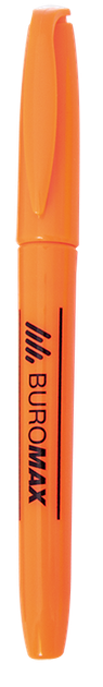 Текст-маркер Buromax Jobmax 2-4 мм Оранжевый (BM.8903-11) - Фото 1 Текст-маркер Buromax Jobmax 2-4 мм Оранжевый (BM.8903-11) - изображение 1