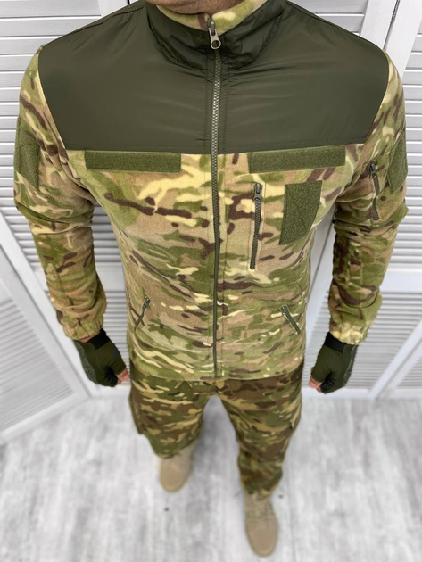 Кофта тактическая флисовая Elite Delta Multicam L - изображение 1