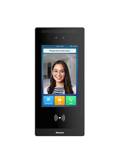 Багатоабонентна панель виклику з розпізнаванням обличчя, NFC та Bluetooth AKUVOX E18C - Фото 2 Багатоабонентна панель виклику з розпізнаванням обличчя, NFC та Bluetooth AKUVOX E18C - изображение 2