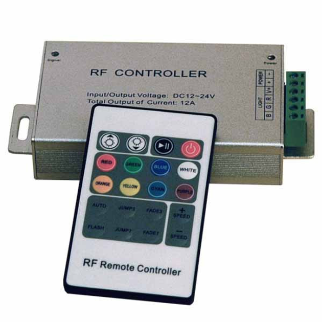 Контроллер для светодиодной ленты 12V 144W 10 метров LEMANSO LM807 ...