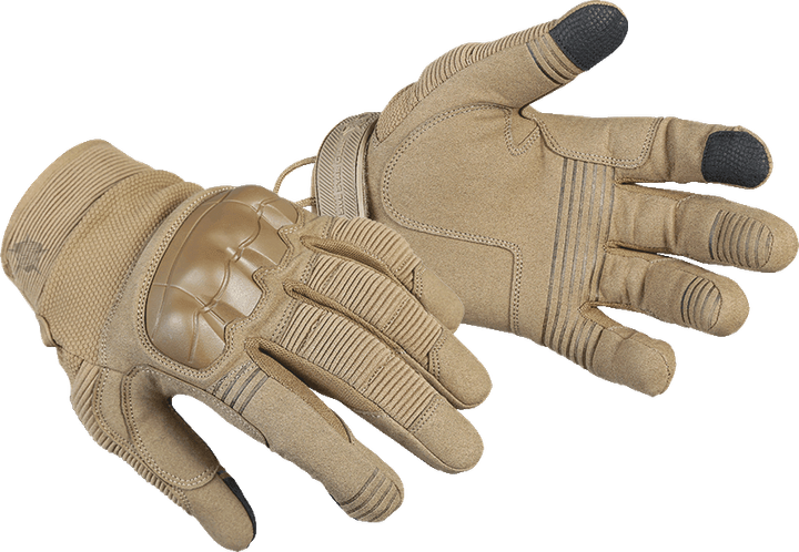 Тактичні рукавички Tru-spec 5ive Star Gear Hard Knuckle Impact As M TAN499 (3839004) - зображення 1