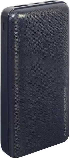 Powerbank Gembird 20000 mAh Black (PB20-02) - Zdjęcie 1 Powerbank Gembird 20000 mAh Black (PB20-02) - obraz 1