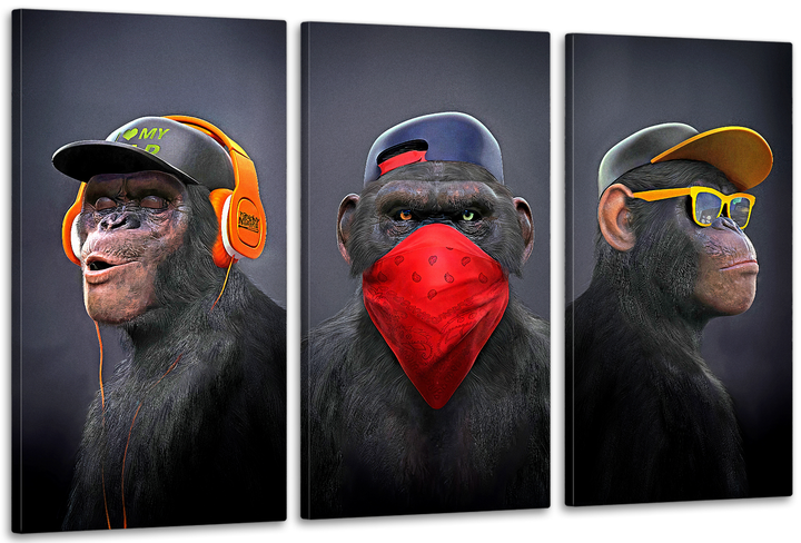 Картины с обезьянами