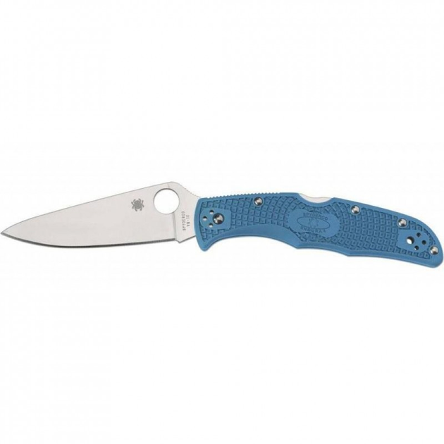 Нож Spyderco Endura 4 Flat Ground, blue (C10FPBL) - изображение 1