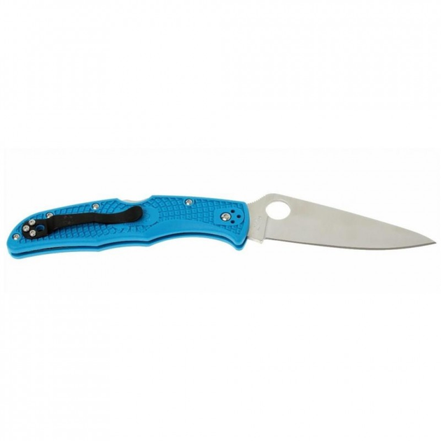 Нож Spyderco Endura 4 Flat Ground, blue (C10FPBL) - изображение 2