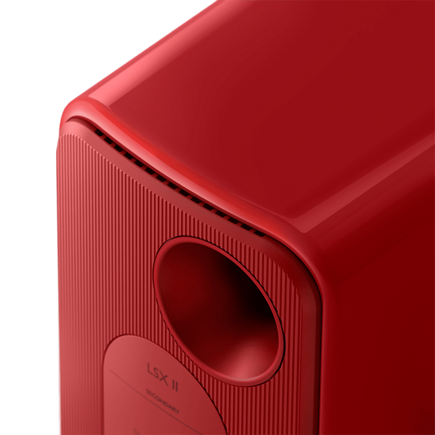 Акустическая система KEF LSX II Lava Red - изображение 3