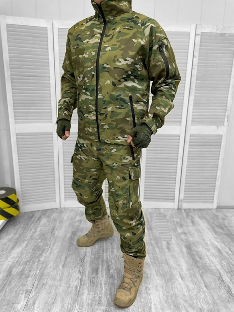 Костюм тактический Multicam (зима) Soft Shell L - изображение 1