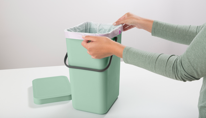 Ведро для мусора Brabantia Sort & Go 12 л Jade Green (211829) - изображение 7