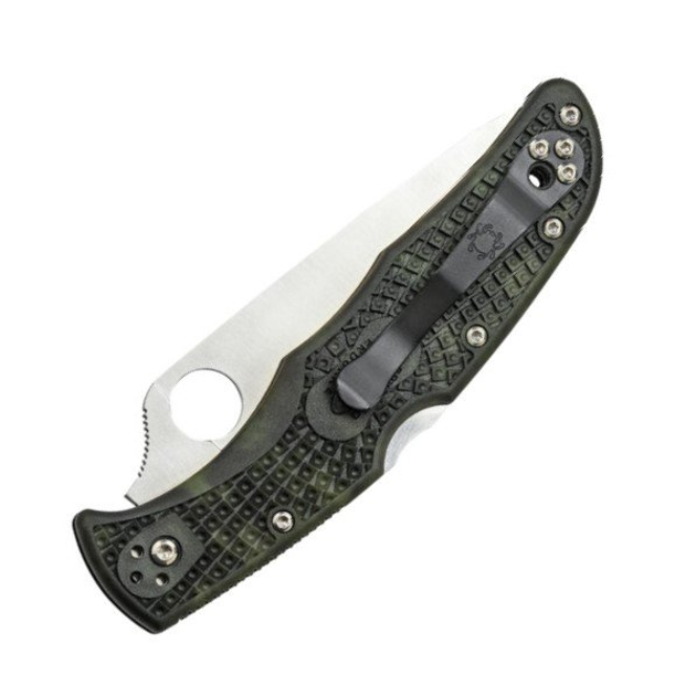 Нож складной Spyderco Endura 4 Flat Ground камуфляж (C10ZFPGR) - изображение 1