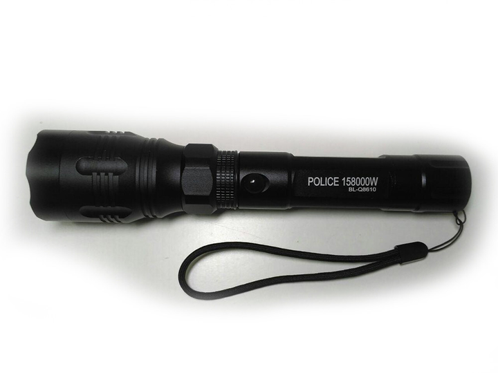 Зеленый тактический подствольный фонарик POLICE BL-Q8610 CREE - изображение 1