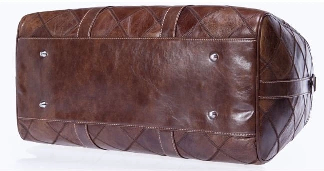 Дорожньо-спортивна сумка Vintage 14752 Коричнева - Фото 11 Дорожньо-спортивна сумка Vintage 14752 Коричнева - зображення 11