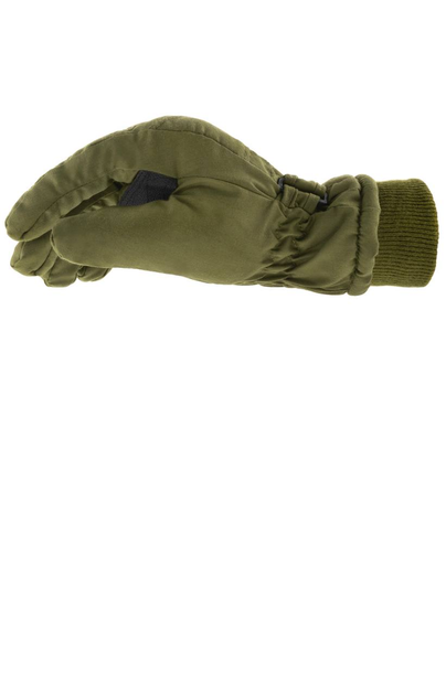 Зимние перчатки Mil-tec Оливковый М с длинными манжетами регулируемой липучкой на запьястье изоляционным шаром Thinsulate влагонепроницаемые - изображение 2