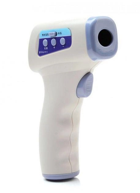 ЖК-цифровий інфрачервоний медичний термометр SUNROZ Bit 220 для немовлят Білий (SUN1932) - зображення 1