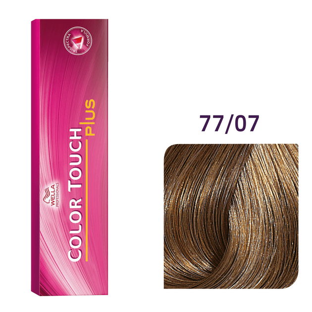 Краска для волос Wella Color Touch Plus 77/07 средний блондин ...