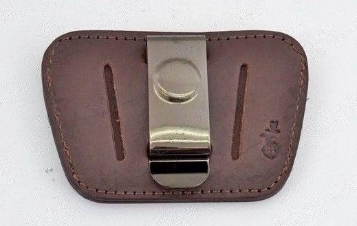 Кобура Волмас кожаная поясная скрытого ношения Glock 17, 19 (00-00006010) - изображение 1