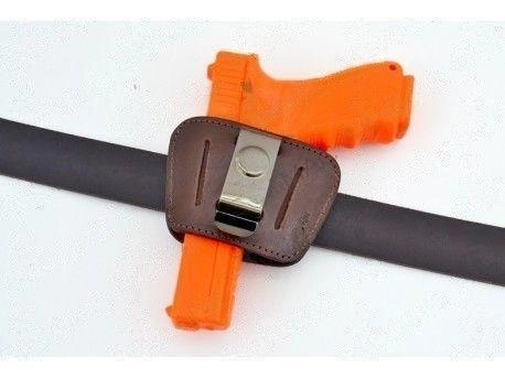 Кобура Волмас кожаная поясная скрытого ношения Glock 17, 19 (00-00006010) - изображение 2