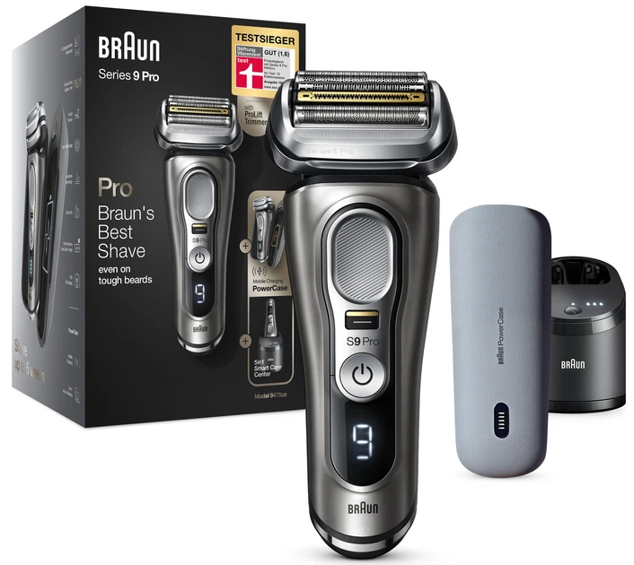Электробритва Braun Series 9 Pro 9475cc Wet&Dry – фото, отзывы
