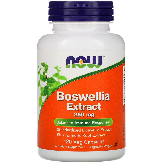 Экстракт босвелии NOW Foods "Boswellia Extract" с экстрактом корня ...