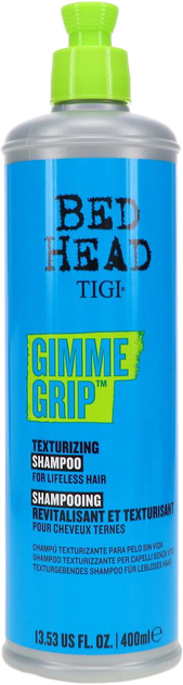 Акція на Шампунь для об'єму волосся Tigi Bed Head Gimme Grip Shampoo Texturizing 400 мл. від Rozetka