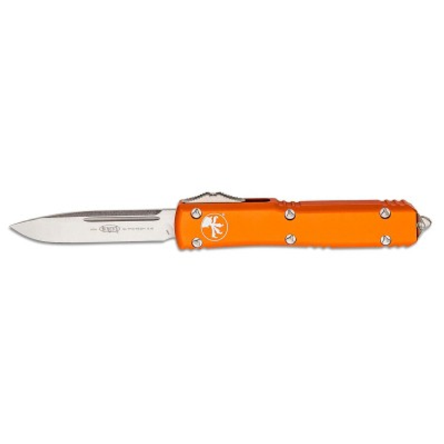 Нож Microtech Ultratech Drop Point Stonewash Orange (121-10OR) - изображение 1