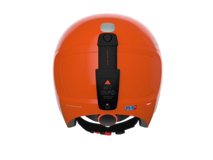 Горнолыжный шлем детский POC POCito Skull, Fluorescent Orange, One size (XS-S 51-54 см) (PC 102109050ADJ1) - Фото 5 Горнолыжный шлем детский POC POCito Skull, Fluorescent Orange, One size (XS-S 51-54 см) (PC 102109050ADJ1) - изображение 5