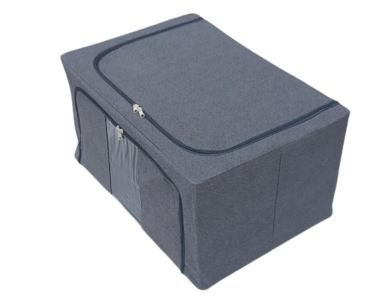 Коробка-ящик складний Stenson TD00561-L для зберігання речей 50х40х33см - Фото 2 Коробка-ящик складний Stenson TD00561-L для зберігання речей 50х40х33см - зображення 2