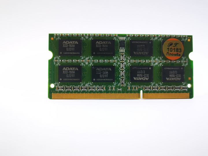 Оперативная память для ноутбука SODIMM ADATA DDR3 4Gb 1333MHz PC3 ...