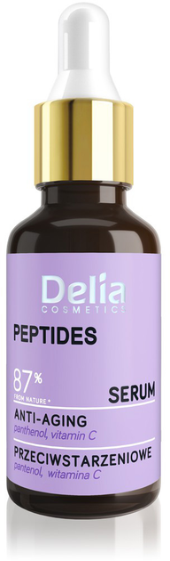 Сыворотка для лица Delia Cosmetics Против морщин с пептидами 30 мл ...