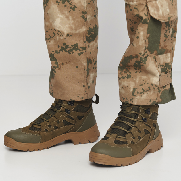Чоловічі тактичні черевики зимові VRX 8614/22 45 29.0 см Хакі - зображення 2