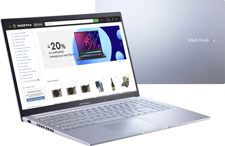 Ноутбук ASUS Vivobook 15 M1502IA-BQ093 (90NB0Y52-M003J0) Icelight
