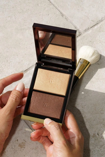 Палітра для контурингу обличчя хайлайтер та бронзер TOM FORD Skin