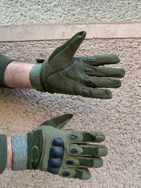 Полнопалые Военные Перчатки Тактические Перчатки Армейские Перчатки Размер M - изображение 1