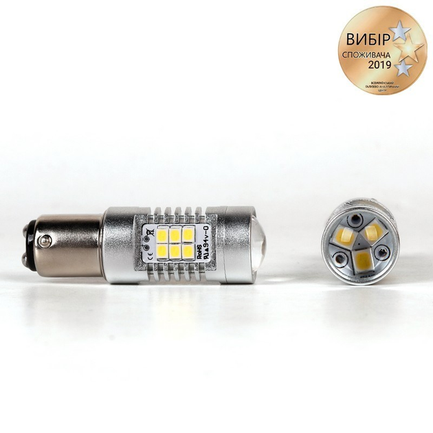 Лампа P21/5W 12V 1.7W LEDriving, 2шт. блистер - отзывы покупателей