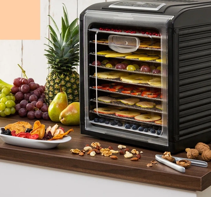 Сушарка для овочів і фруктів Klarstein Fruit Jerky Plus 9 700w фото