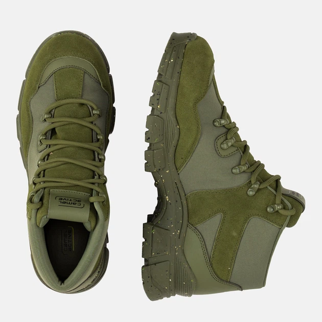 Buty trekkingowe damskie niskie Camel Active Trail 23153568 39 (6.5US) 26 cm Oliwkowe (4063996293401) - obraz 5