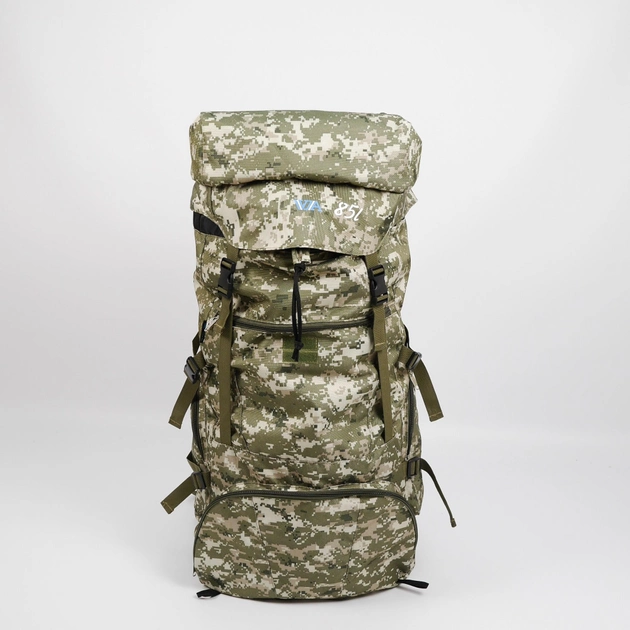 Тактичний рюкзак військовий на 85 літрів піксель армійський рюкзак ЗСУ - зображення 1
