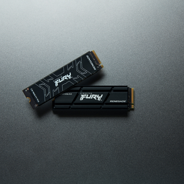 SSD диск Kingston FURY Renegade with Heatsink 500GB NVMe M.2 2280 PCIe 4.0 x4 3D NAND TLC (SFYRSK/500G) - изображение 5