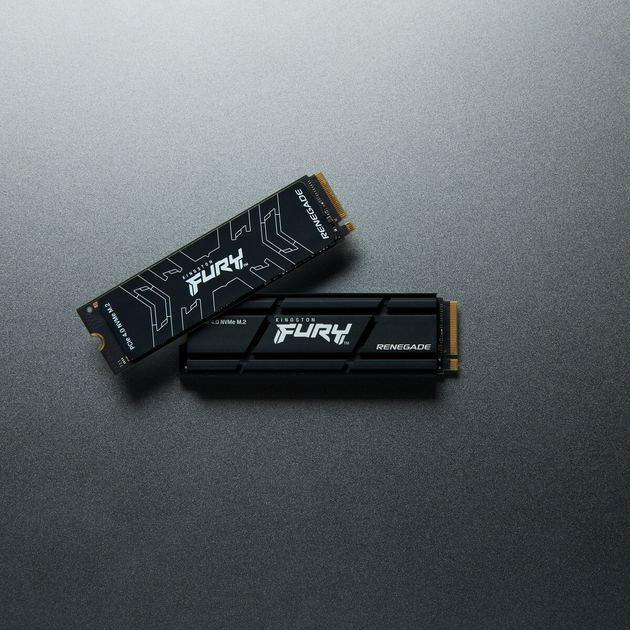 SSD диск Kingston FURY Renegade with Heatsink 1TB NVMe M.2 2280 PCIe 4.0 x4 3D NAND TLC (SFYRSK/1000G) - изображение 4