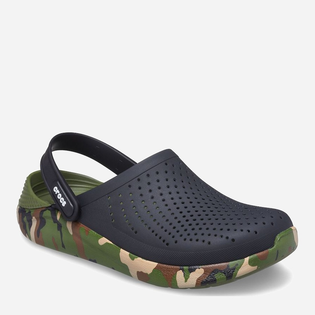 Crocs LiteRide Printed Camo Clogs 206491 0C4 M13 48