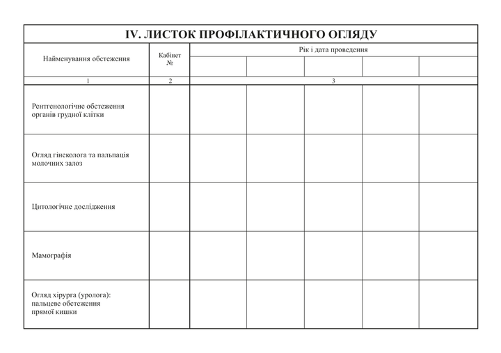 Медицинская карта амбулаторного больного А5 офсет 30 листов (bt.000002687) - изображение 5
