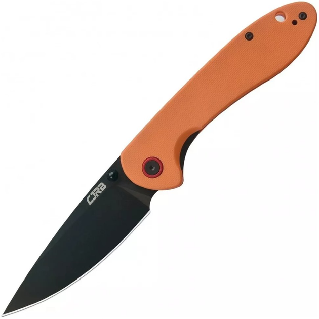 Нож CJRB Feldspar Black Blade, AR-RPM9 Steel, оранжевый (J1912-BOE) - изображение 1