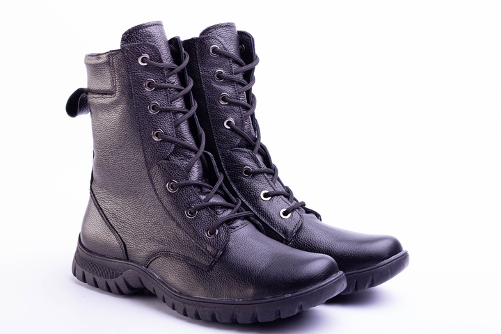Берці зимові ТМ GERC | Тактичні черевики зимові чорні Розмір 43 KIT0104/43 - зображення 1