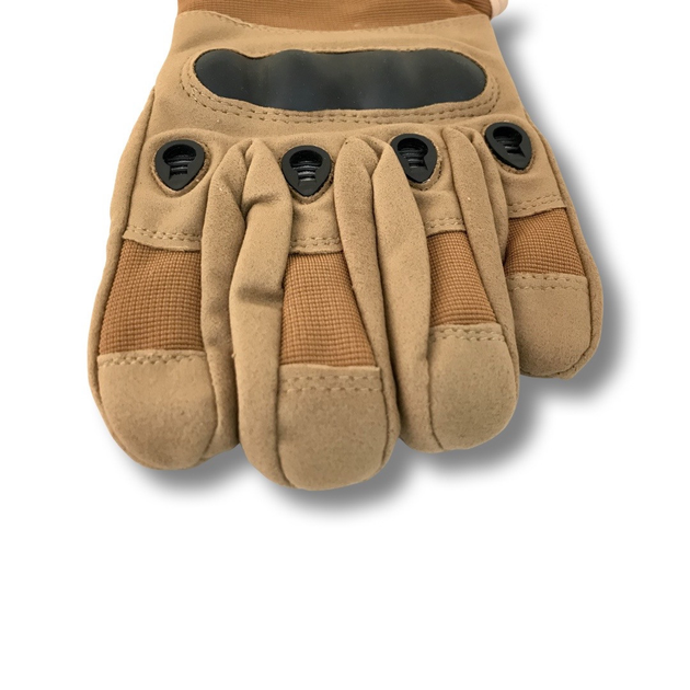 Тактичні воєнні рукавиці OKLAI Койот Розмір L кTGL0101/L - зображення 2